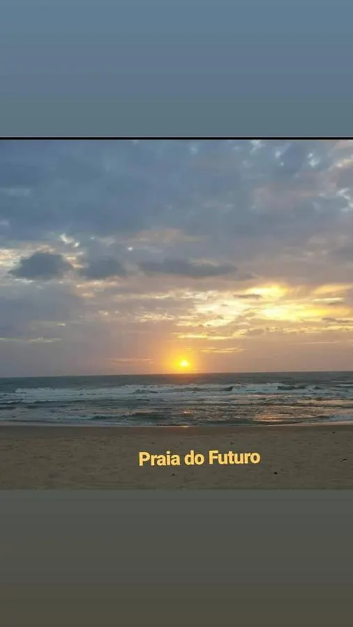شقة فورتاليز  في Vg Fun Praia Do Futuro Nascente Com Vista Mar